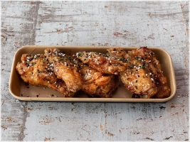 Home made sticky wings